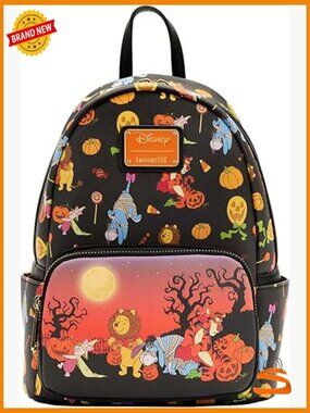 Disney Winnie the Pooh Halloween Double Strap Shoulder Bag